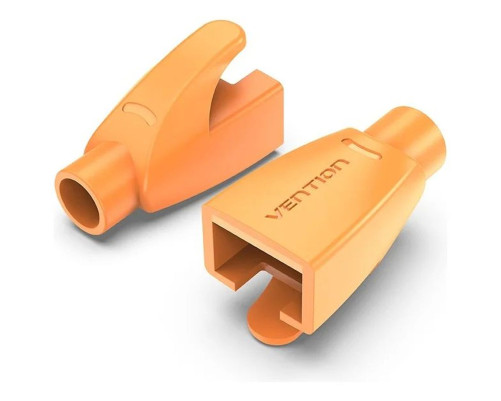 Колпачки изолирующие Vention для разъемов RJ-45, оранжевый, (50шт.) Колпачки изолирующие Vention для разъемов RJ-45, оранжевый, (50шт.)