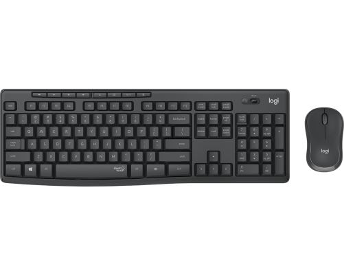 Комплект (клавиатура + мышь) Комплект (клавиатура + мышь)/ Logitech Wireless MK295 Silent Combo GRAPHITE Retail Комплект (клавиатура + мышь) Комплект (клавиатура + мышь)/ Logitech Wireless MK295 Silent Combo GRAPHITE Retail