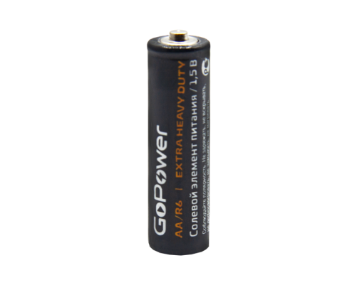 Элемент питания GoPower R6 AA BL4 Heavy Duty 1.5V (4 шт.) Элемент питания GoPower R6 AA BL4 Heavy Duty 1.5V (4 шт.)