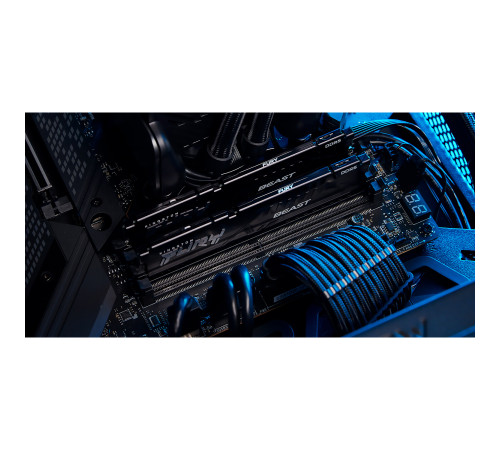 Модуль оперативной памяти Kingston 128GB FURY Beast Black DDR5 5200MHz DIMM (4х32gb), CL40