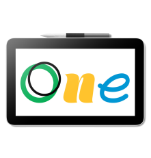 Интерактивный дисплей Wacom One 12, черный