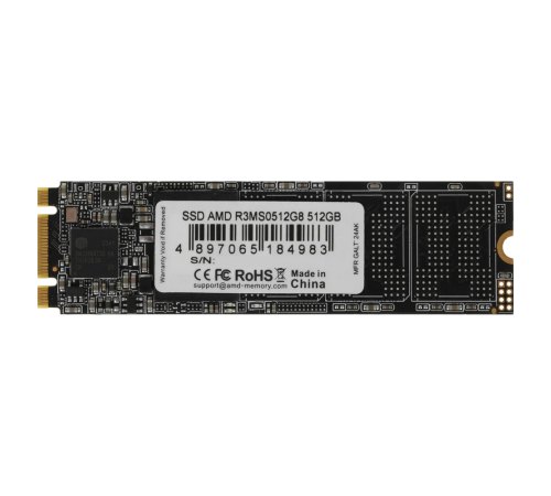 Твердотельный накопитель AMD Radeon R3, 512GB, M.2(22x80mm)