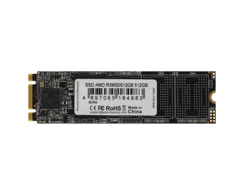 Твердотельный накопитель AMD Radeon R3, 512GB, M.2(22x80mm) Твердотельный накопитель AMD Radeon R3, 512GB, M.2(22x80mm)