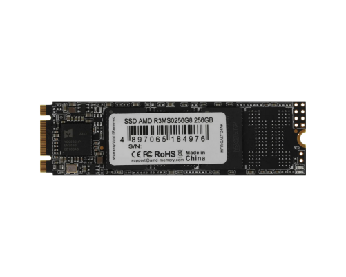 Твердотельный накопитель SSD AMD Radeon R3, 256GB, M.2(22x80mm) Твердотельный накопитель SSD AMD Radeon R3, 256GB, M.2(22x80mm)