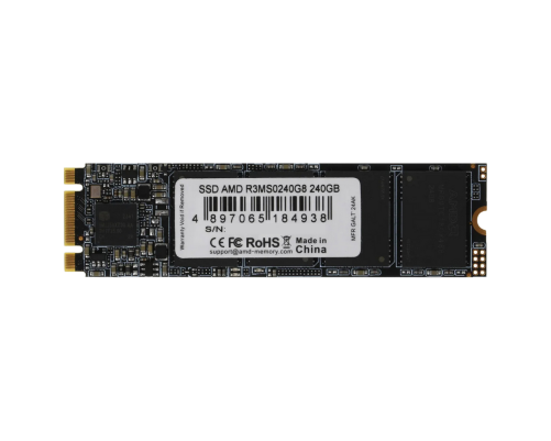 Твердотельный накопитель AMD Radeon R3, 240GB, M.2(22x80mm) Твердотельный накопитель AMD Radeon R3, 240GB, M.2(22x80mm)