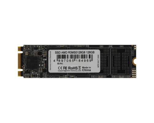 Твердотельный накопитель SSD AMD Radeon M2.2280 128GB R3 Series Твердотельный накопитель SSD AMD Radeon M2.2280 128GB R3 Series