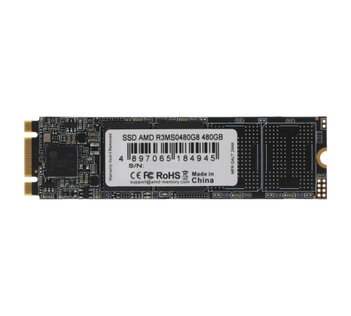 Твердотельный накопитель AMD Radeon R3, 480GB, M.2(22x80mm)