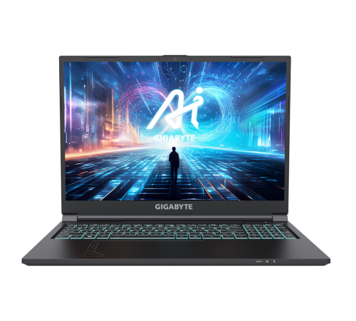 Ноутбук Gigabyte G6 KF Intel Core i7-13620H/16Gb/SSD1Tb/RTX4060 8Gb/16"/IPS/FHD+/165Hz/NoOS/черный