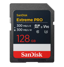 Карта памяти SDXC 128GB SanDisk Extreme PRO Class 10, UHS-II, U3, V90