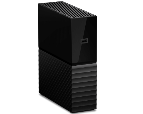 Внешний жёсткий диск 6ТБ Western Digital My Book (New) WDBBGB0060HBK-CESN, черный