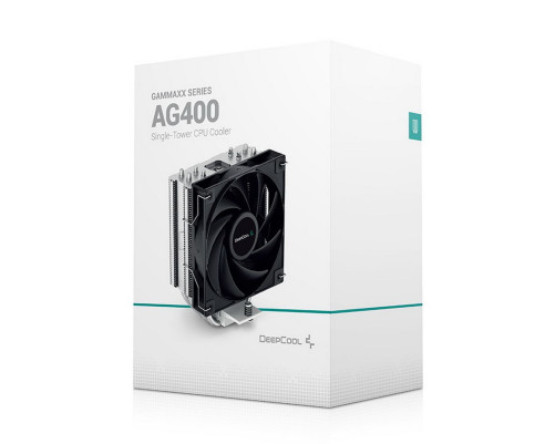 Вентилятор для процессора Deepcool AG400, черный/серебристый Вентилятор для процессора Deepcool AG400, черный/серебристый