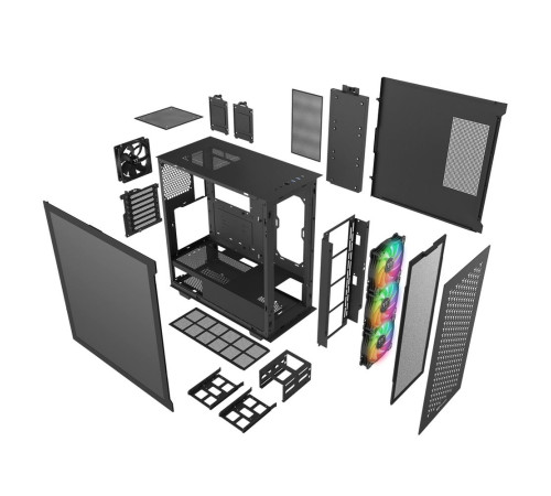 Корпус Thermaltake V350 TG CA-1S3-00M1WN-03