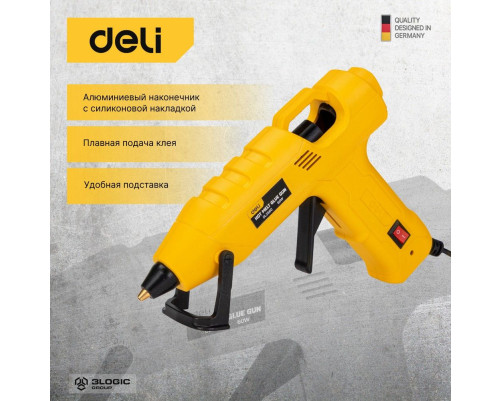Клеевой пистолет Deli DL2560 (60Вт, диаметр стержня 11мм) Клеевой пистолет Deli DL2560 (60Вт, диаметр стержня 11мм)