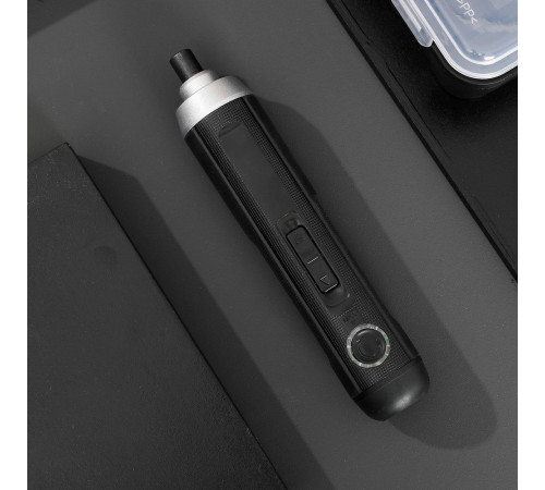 Отвертка аккумуляторная Deli DL-DP04-E1B2 (3,6В, 2А*ч, 5Нм, набор бит 24 шт, пласт. кейс)