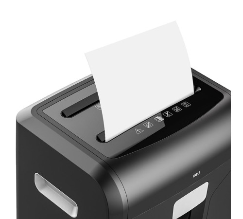 Уничтожитель документов Deli E14400, черный