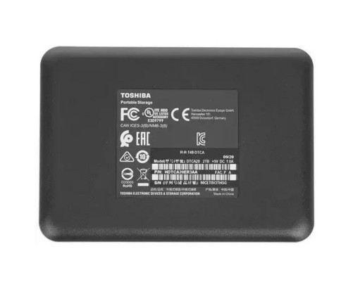 Внешний жесткий диск 2TB Toshiba Canvio Advance HDTCA20ER3AA/HDTCA20ER3AAU, красный Внешний жесткий диск 2TB Toshiba Canvio Advance HDTCA20ER3AA/HDTCA20ER3AAU, красный