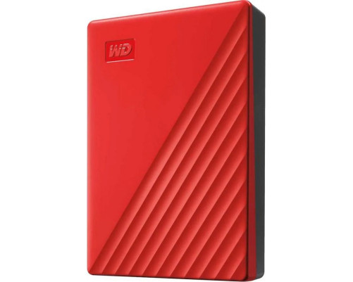 Внешний жесткий диск 4TB Western Digital My Passport WDBPKJ0040BRD-WESN, красный Внешний жесткий диск 4TB Western Digital My Passport WDBPKJ0040BRD-WESN, красный