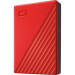 Внешний жесткий диск 4TB Western Digital My Passport WDBPKJ0040BRD-WESN, красный