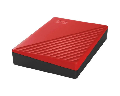 Внешний жесткий диск 4TB Western Digital My Passport WDBPKJ0040BRD-WESN, красный Внешний жесткий диск 4TB Western Digital My Passport WDBPKJ0040BRD-WESN, красный