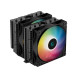 Вентилятор для процессора Deepcool AG620 BK ARGB, черный