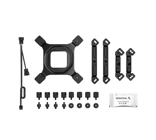 Вентилятор для процессора Deepcool AG620 BK ARGB, черный