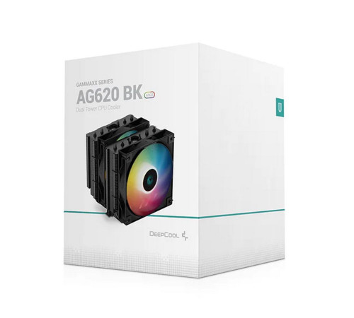 Вентилятор для процессора Deepcool AG620 BK ARGB, черный