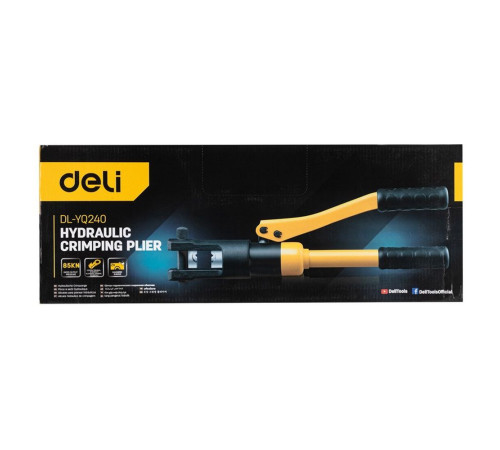 Ручной пресс (кримпер) гидравлический Deli DL-YQ240