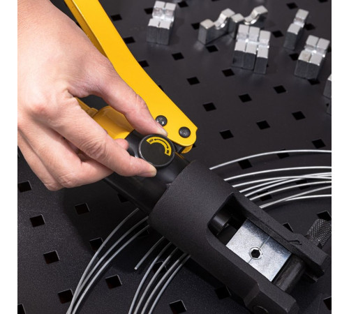 Ручной пресс (кримпер) гидравлический Deli DL-YQ240