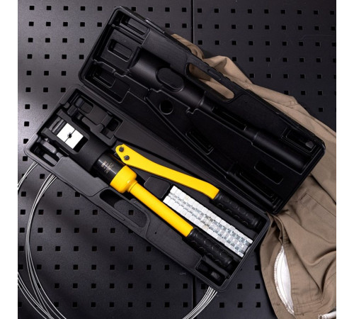 Ручной пресс (кримпер) гидравлический Deli DL-YQ240