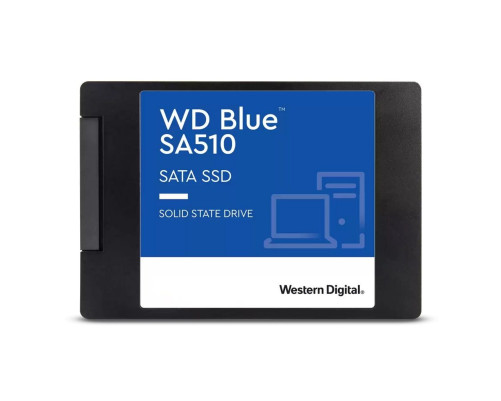 Твердотельный накопитель Western Digital Blue WDS500G3B0A, 500GB, 2.5"