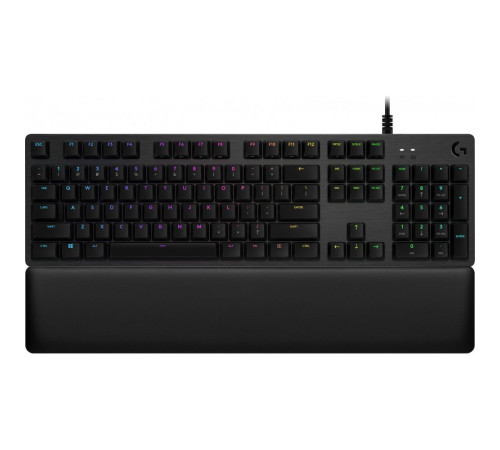 Клавиатура проводная игровая Logitech G513 Carbon Tactile, черный