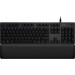 Клавиатура проводная игровая Logitech G513 Carbon Tactile, черный