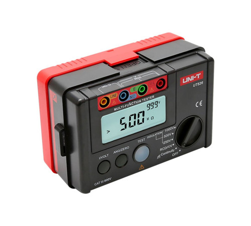 Измеритель сопротивления заземления и изоляции UNI-T  UT526
