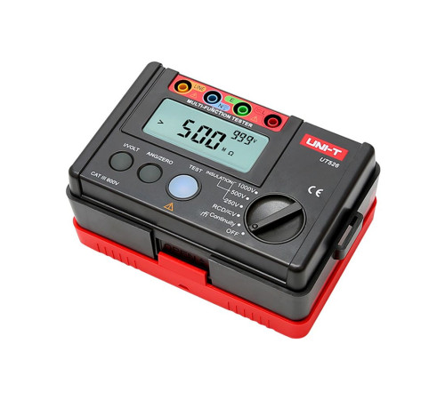 Измеритель сопротивления заземления и изоляции UNI-T  UT526