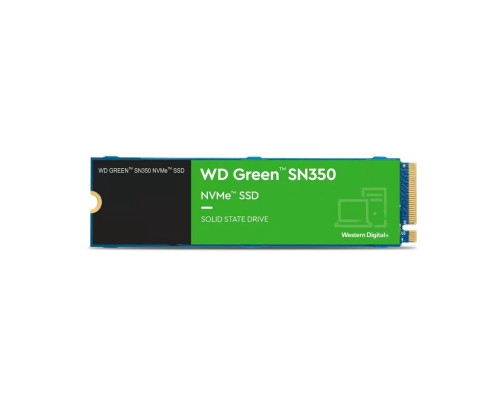 Твердотельный накопитель Western Digital Green SN350 WDS480G2G0C, 480GB, M2.2280 Твердотельный накопитель Western Digital Green SN350 WDS480G2G0C, 480GB, M2.2280