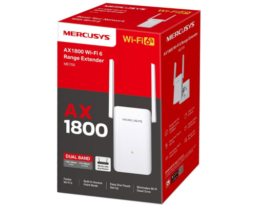 Усилитель/повторитель Wi-Fi сигнала Mercusys ME70X