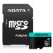 Карта памяти microSDXC 512GB ADATA AUSDX512GUI3V30SA2-RA1 U3 Class 10/V30S/A2, с адаптером