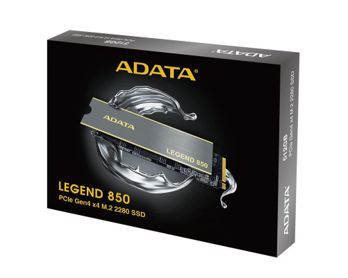 Твердотельный накопитель ADATA LEGEND 850, 512GB, M.2(22x80mm) Твердотельный накопитель ADATA LEGEND 850, 512GB, M.2(22x80mm)
