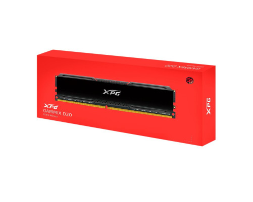 Модуль оперативной памяти ADATA AX4U36008G18I-CBK20 Non-ECC, CL18, 1.35V, Heat Shield, XMP 2.0, RTL (934628) Модуль оперативной памяти ADATA AX4U36008G18I-CBK20 Non-ECC, CL18, 1.35V, Heat Shield, XMP 2.0, RTL (934628)