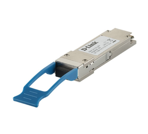 Трансивер D-Link QX10Q-LR4/B1A, QSFP+ с 1 портом 40GBase-LR4 для одномодового оптического кабеля (до 10 км) (454141)
