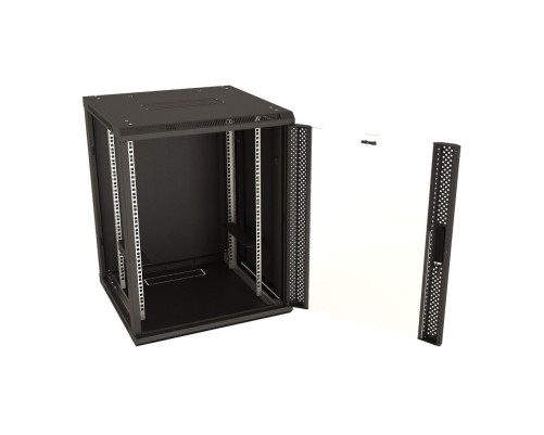 Шкаф Hyperline TWB-FC-1866-GP-RAL9004, черный