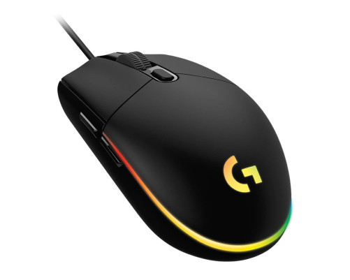 Мышь проводная игровая Logitech G102 LIGHTSYNC, Black