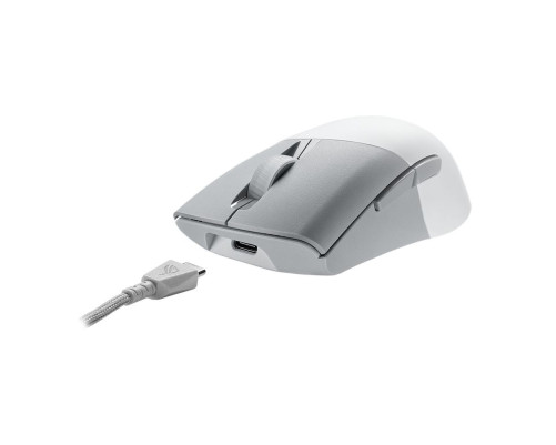 Мышь беспроводная игровая ASUS P709 ROG KERIS AIMPOINT, белый Мышь беспроводная игровая ASUS P709 ROG KERIS AIMPOINT, белый