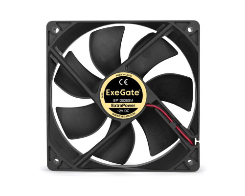 Вентилятор для корпуса ExeGate ExtraPower EP12025SM, черный