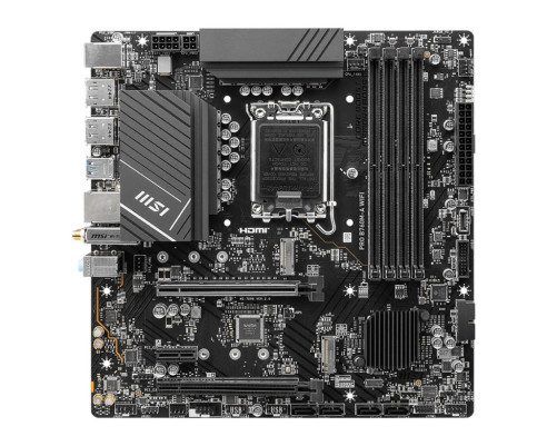 Материнская плата MSI PRO B760M-A WIFI (LGA1700) Материнская плата MSI PRO B760M-A WIFI (LGA1700)