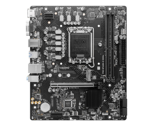 Материнская плата MSI PRO B760M-E DDR4 (LGA1700) Материнская плата MSI PRO B760M-E DDR4 (LGA1700)