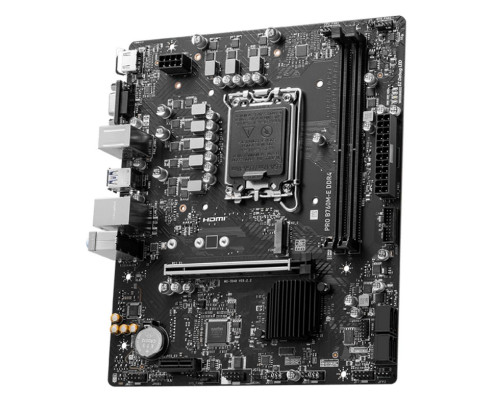 Материнская плата MSI PRO B760M-E DDR4 (LGA1700) Материнская плата MSI PRO B760M-E DDR4 (LGA1700)