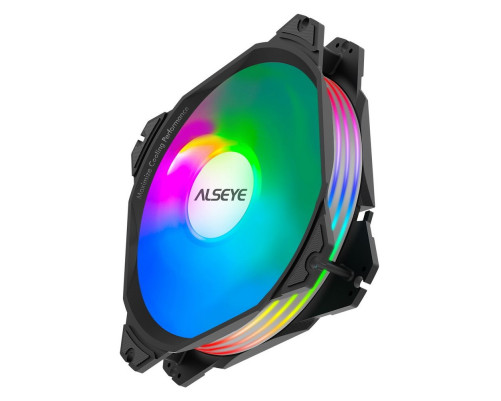 Вентилятор для корпуса ALSEYE M120-PB-A, черный