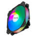 Вентилятор для корпуса ALSEYE M120-PB-A, черный