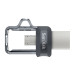 USB накопитель 64GB SanDisk Ultra Dual Drive m3.0, USB 3.2, черный/серебристый